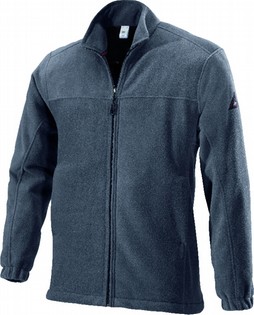 dark grey fleece jacket