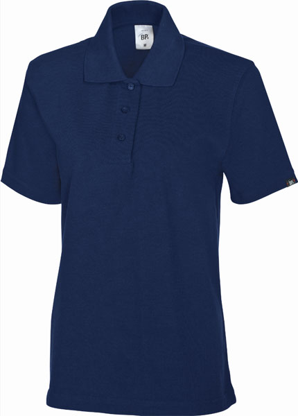 dark blue polo shirt womens