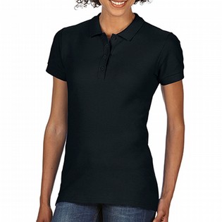 MAJICA Ž POLO GILDAN SOFTSTYLE ČRNA MAJICA Ž POLO 124815