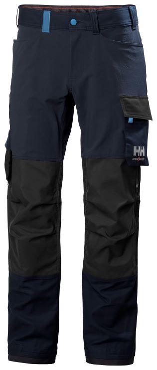 HLAČE HH 77407 OXFORD WORK TEMNO MODRE HELLY HANSEN WORKWEAR HLAČE HH 77407 128732